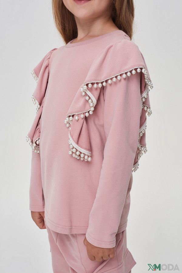 Джемперы и кардиганы Choupette, размер 28-104, цвет розовый - фото 4