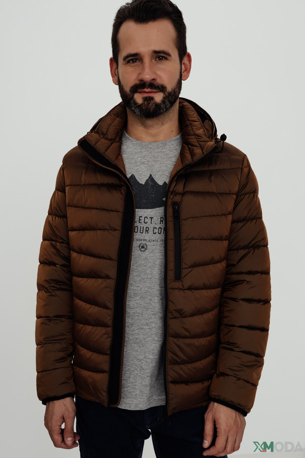 Куртка New Canadian коричневого цвета