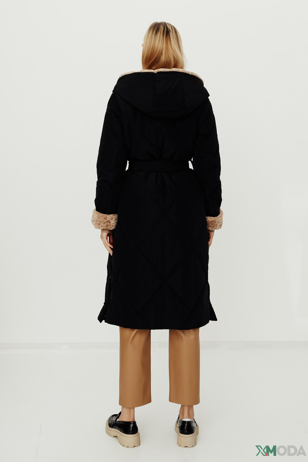 Пальто Electra style, размер 50, цвет чёрный - фото 3