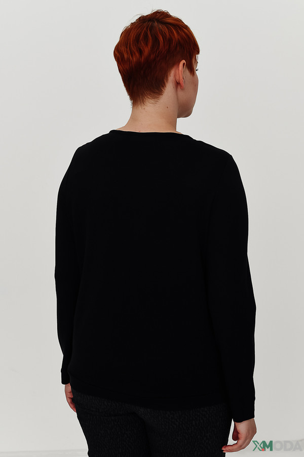 Пуловер Samoon, размер 58, цвет чёрный - фото 4