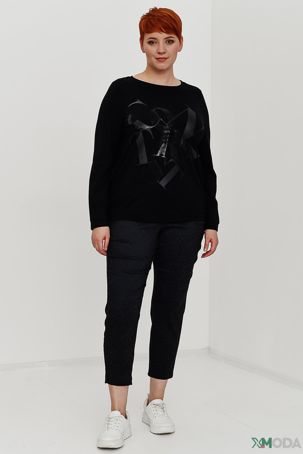 Пуловер Samoon, размер 58, цвет чёрный - фото 2