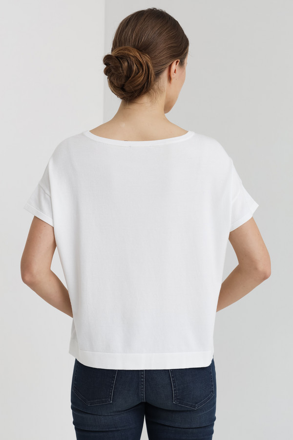 Пуловер Pezzo, размер 46, цвет белый - фото 4