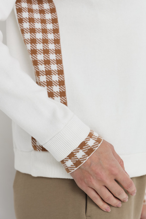 Пуловер Pezzo, размер 44, цвет белый - фото 6