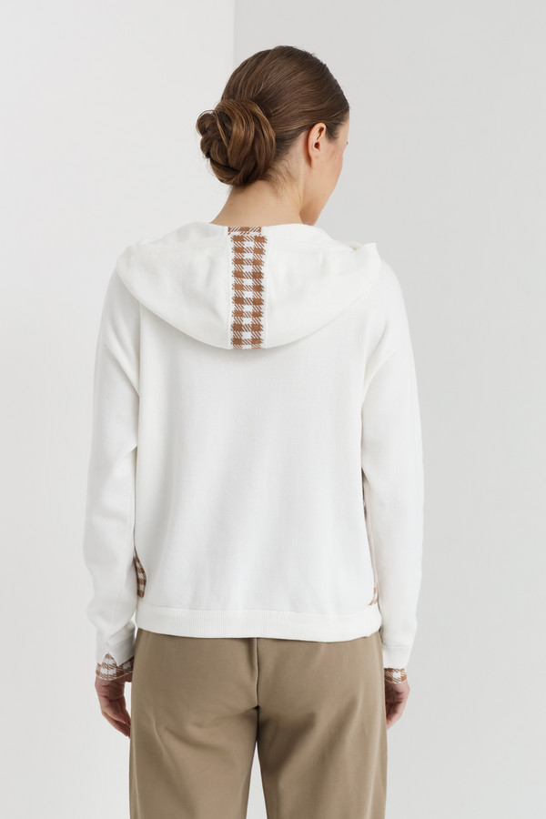Пуловер Pezzo, размер 44, цвет белый - фото 4