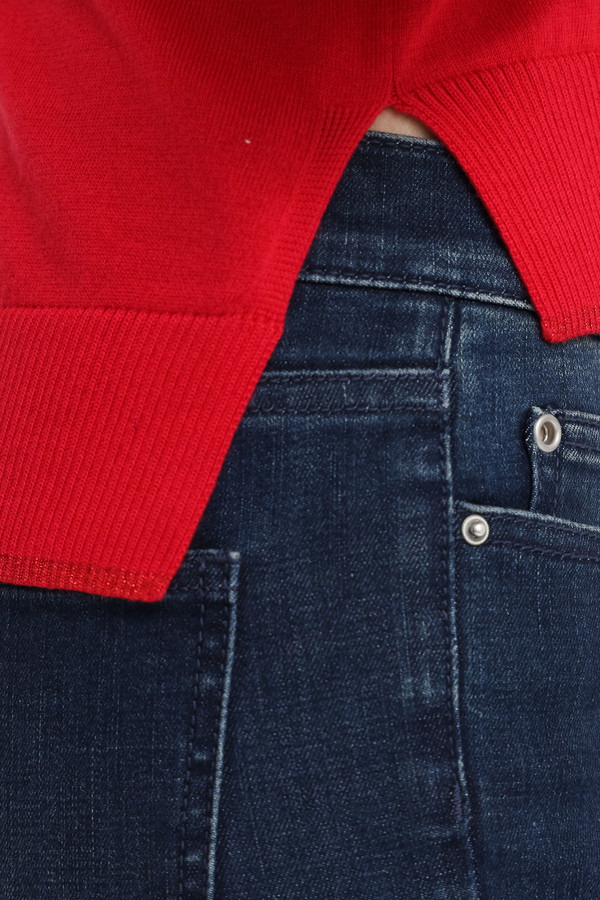 Пуловер Pezzo, размер 52, цвет красный - фото 6