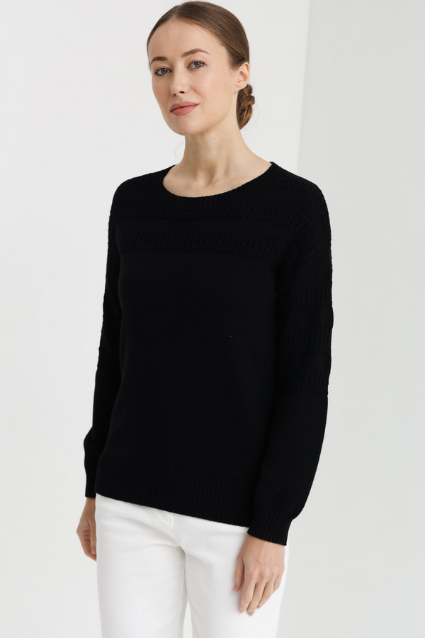 Пуловер Pezzo, размер 52, цвет чёрный - фото 3