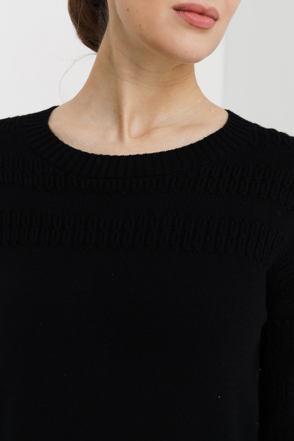 Пуловер Pezzo, размер 52, цвет чёрный - фото 5