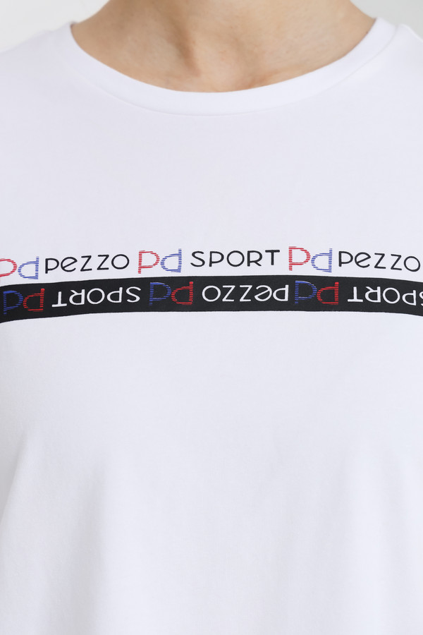 Футболка Pezzo, размер 52, цвет белый - фото 5