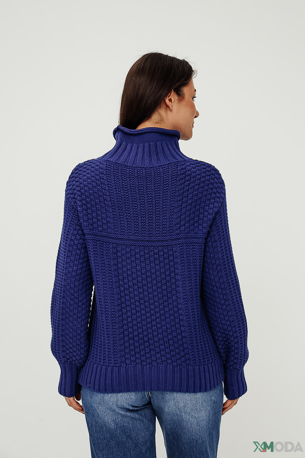 Пуловер Monari, размер 42, цвет синий - фото 4