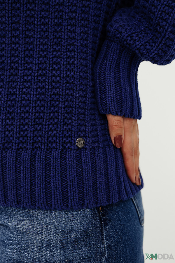 Пуловер Monari, размер 42, цвет синий - фото 6