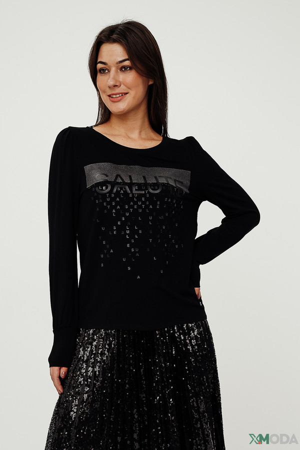 Пуловер Monari, размер 52, цвет чёрный - фото 1