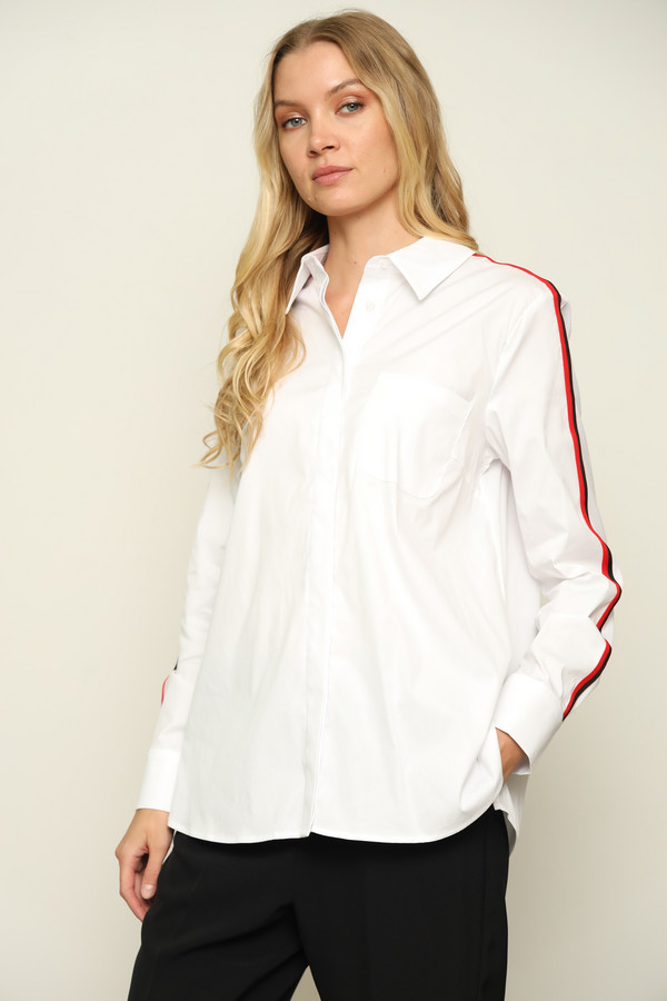 Рубашка с длинным рукавом Monari, размер 50, цвет белый - фото 4