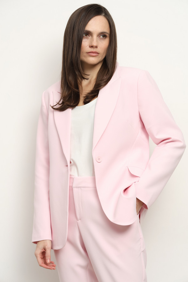 Жакет Monari, размер 52, цвет розовый - фото 3