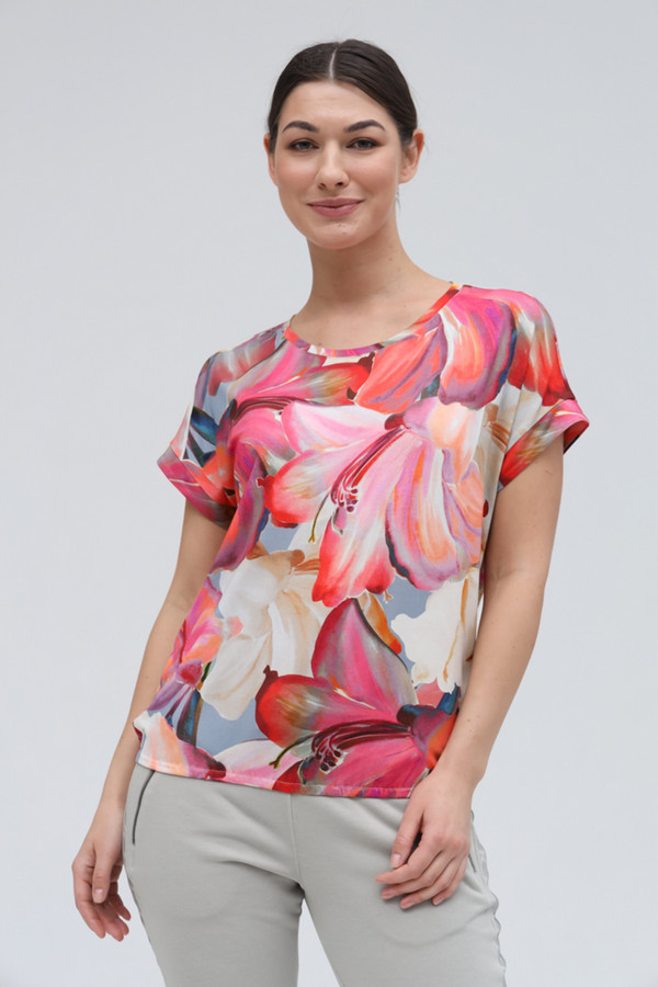 Блузa Monari, размер 50, цвет разноцветный - фото 1