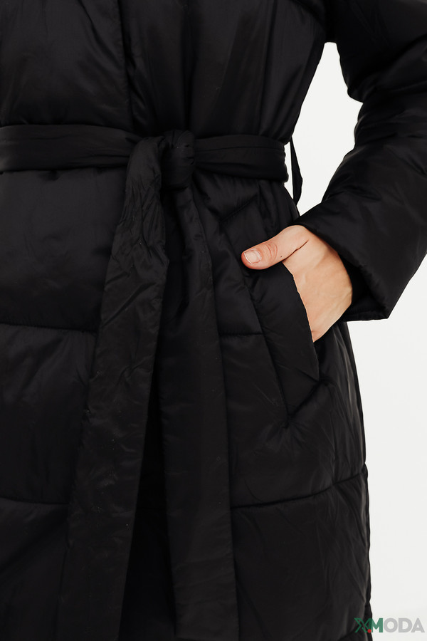 Пальто Electra style, размер 48, цвет чёрный - фото 7