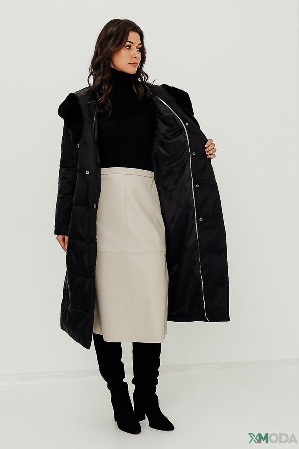 Пальто Electra style, размер 48, цвет чёрный - фото 3