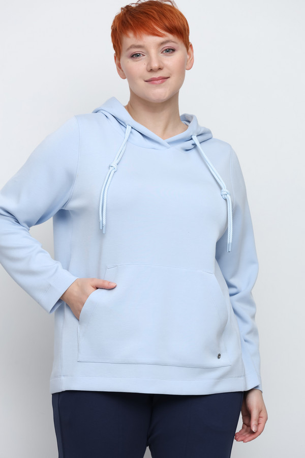 Пуловер Frapp, размер 50, цвет голубой - фото 4