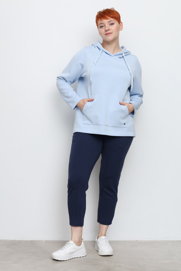 Пуловер Frapp, размер 50, цвет голубой - фото 2