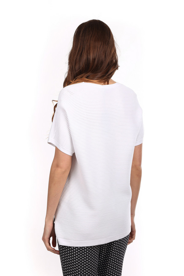Пуловер Luisa Cerano, размер 42, цвет белый - фото 2