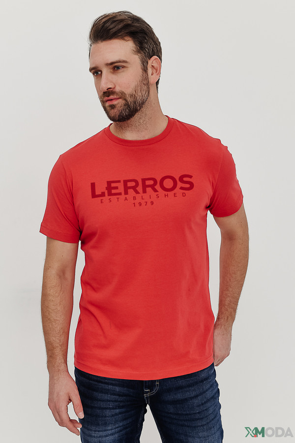 Футболкa Lerros, размер 58-60, цвет красный - фото 3