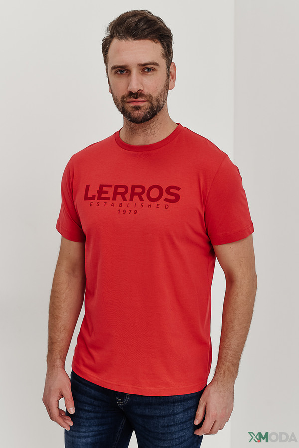 Футболкa Lerros, размер 58-60, цвет красный - фото 1