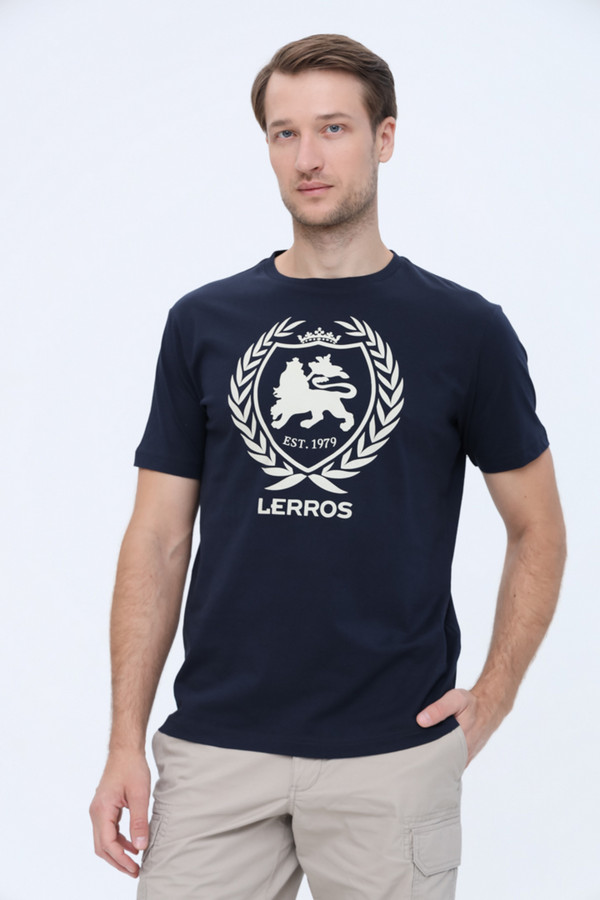 Футболкa Lerros, размер 54-56, цвет синий - фото 3