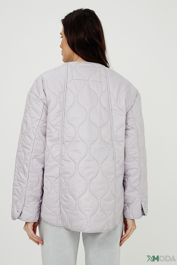 Куртка Oui, размер 40, цвет розовый - фото 6