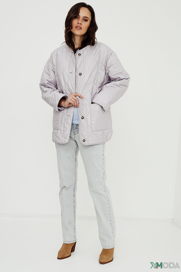 Куртка Oui, размер 40, цвет розовый - фото 2
