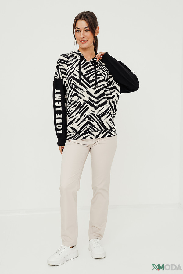 Пуловер Lecomte, размер 46, цвет разноцветный - фото 2