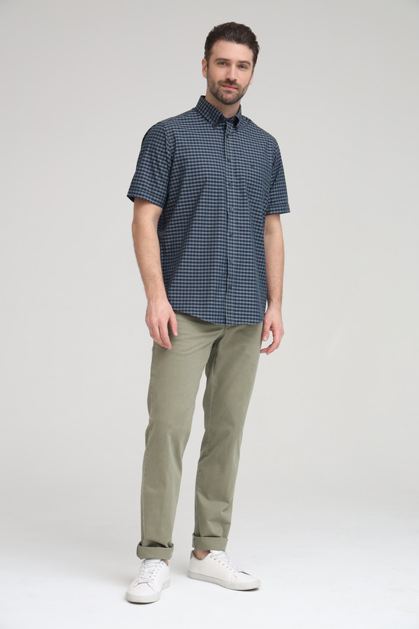 Мужские рубашки с коротким рукавом Casa Moda, размер 54-56, цвет разноцветный - фото 2