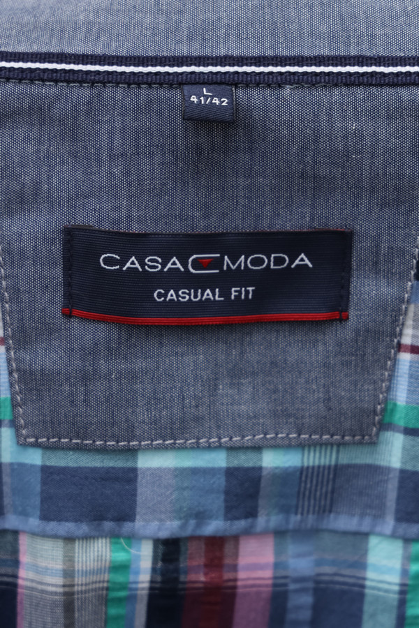 Мужские рубашки с коротким рукавом Casa Moda, размер 64-66, цвет разноцветный - фото 6
