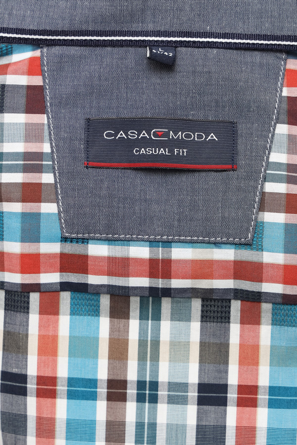 Мужские рубашки с коротким рукавом Casa Moda, размер 50-52, цвет разноцветный - фото 6