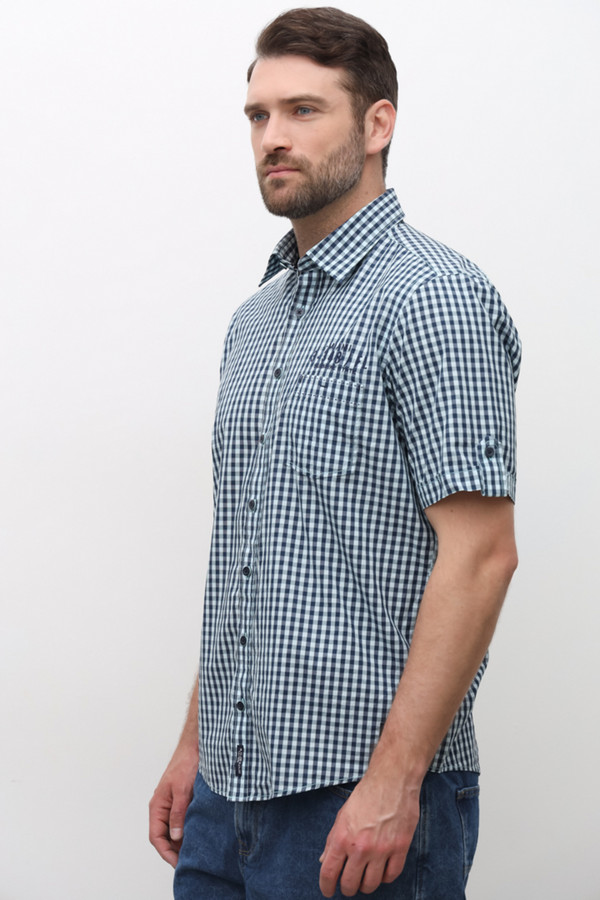 Мужские рубашки с коротким рукавом Casa Moda, размер 58-60, цвет разноцветный - фото 3