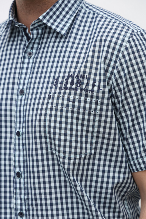 Мужские рубашки с коротким рукавом Casa Moda, размер 58-60, цвет разноцветный - фото 5