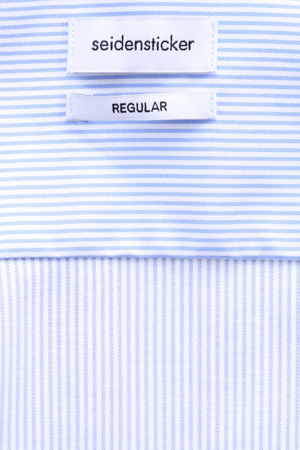 Мужские рубашки с коротким рукавом Casa Moda, размер ворот 44, плечи 56, цвет голубой - фото 5