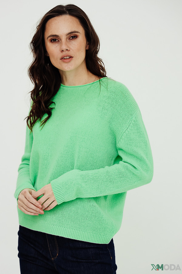 Пуловер Luisa Cerano, размер 44, цвет зелёный - фото 1