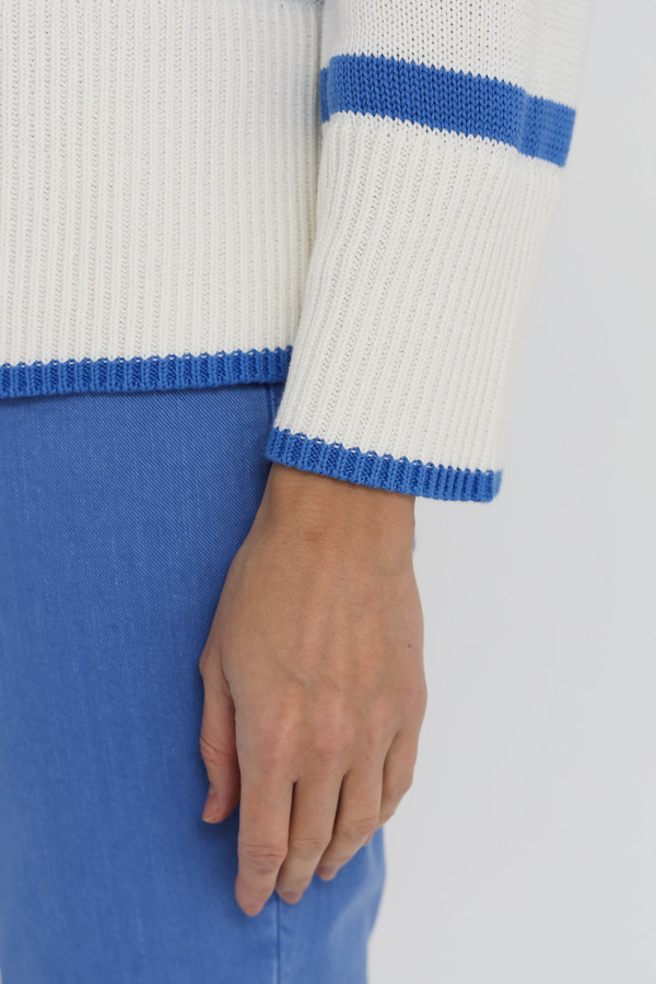 Пуловер Luisa Cerano, размер 44, цвет разноцветный - фото 5