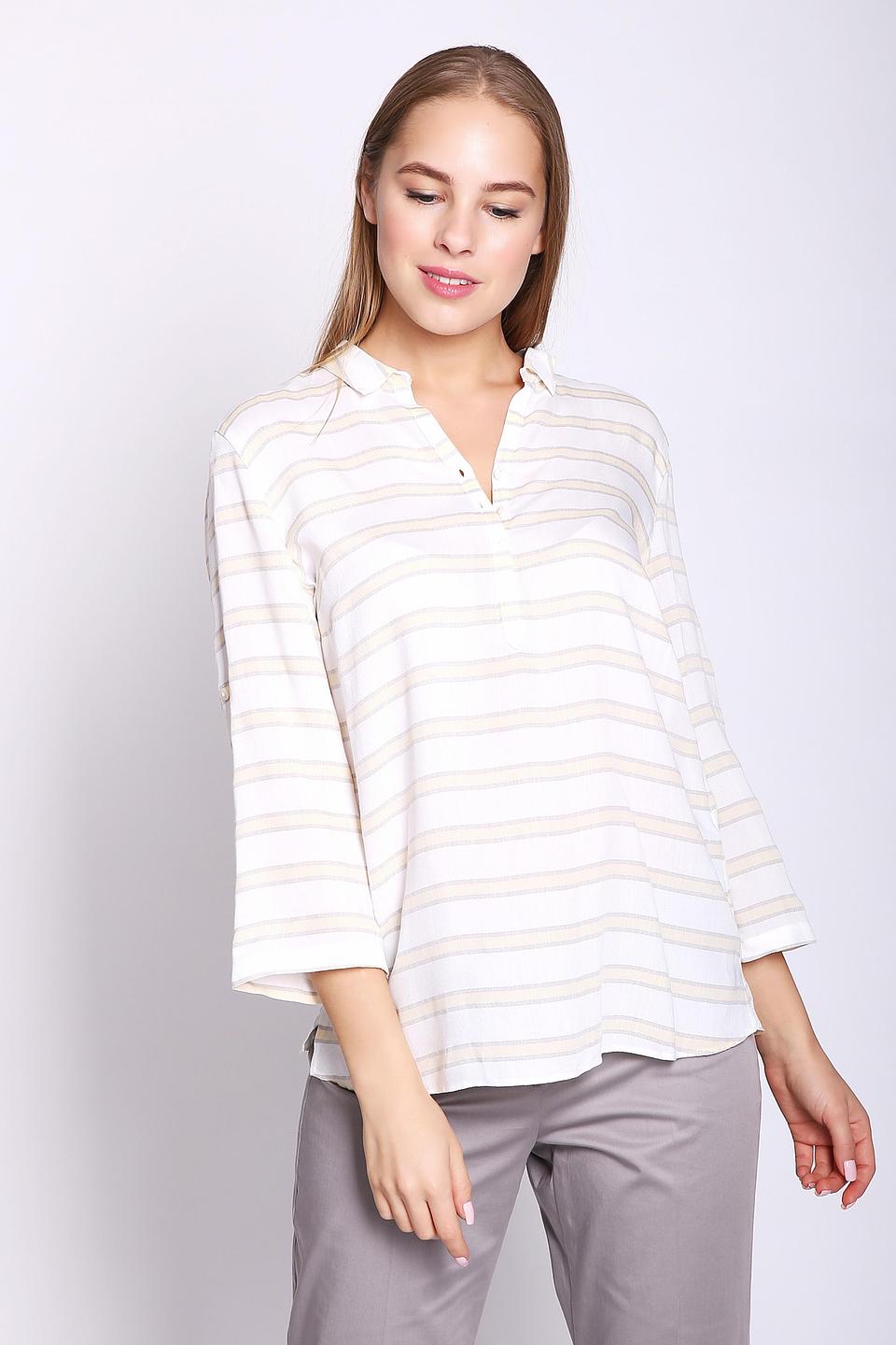 Блуза Gerry Weber в полоску белая