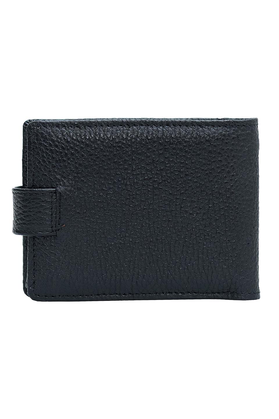 Кошелек Pellecon кожаный черный