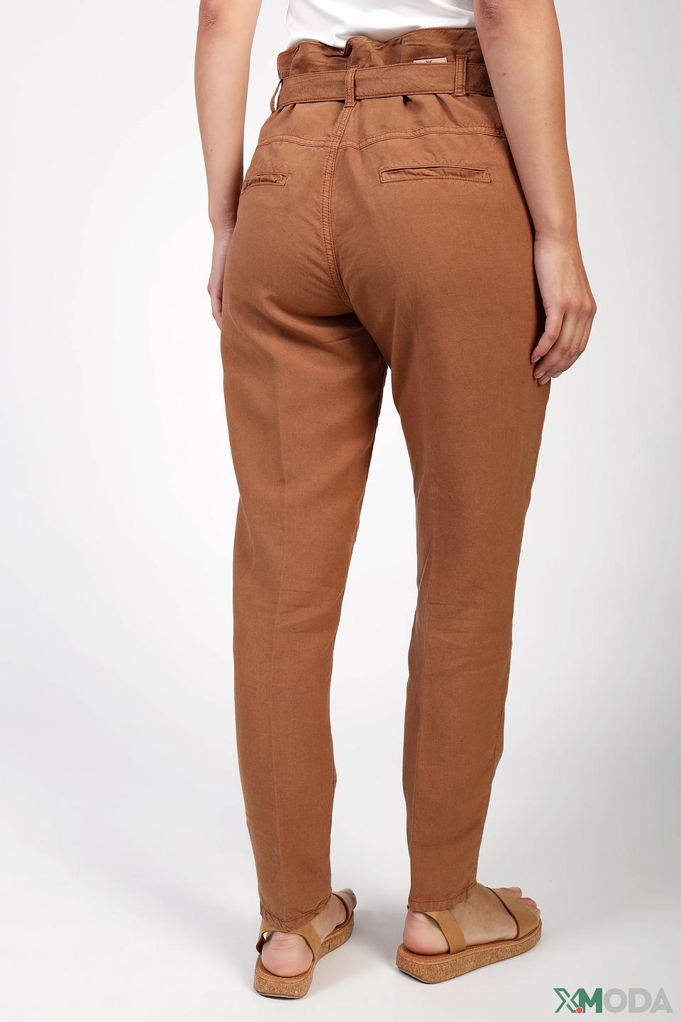 Брюки Angels с поясом коричневые