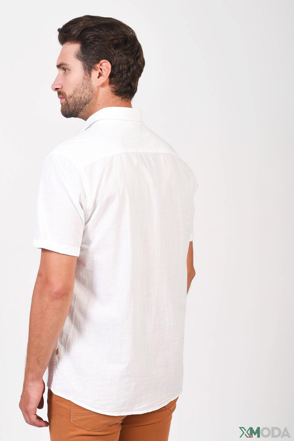 Рубашка кр Calamar мужская белая