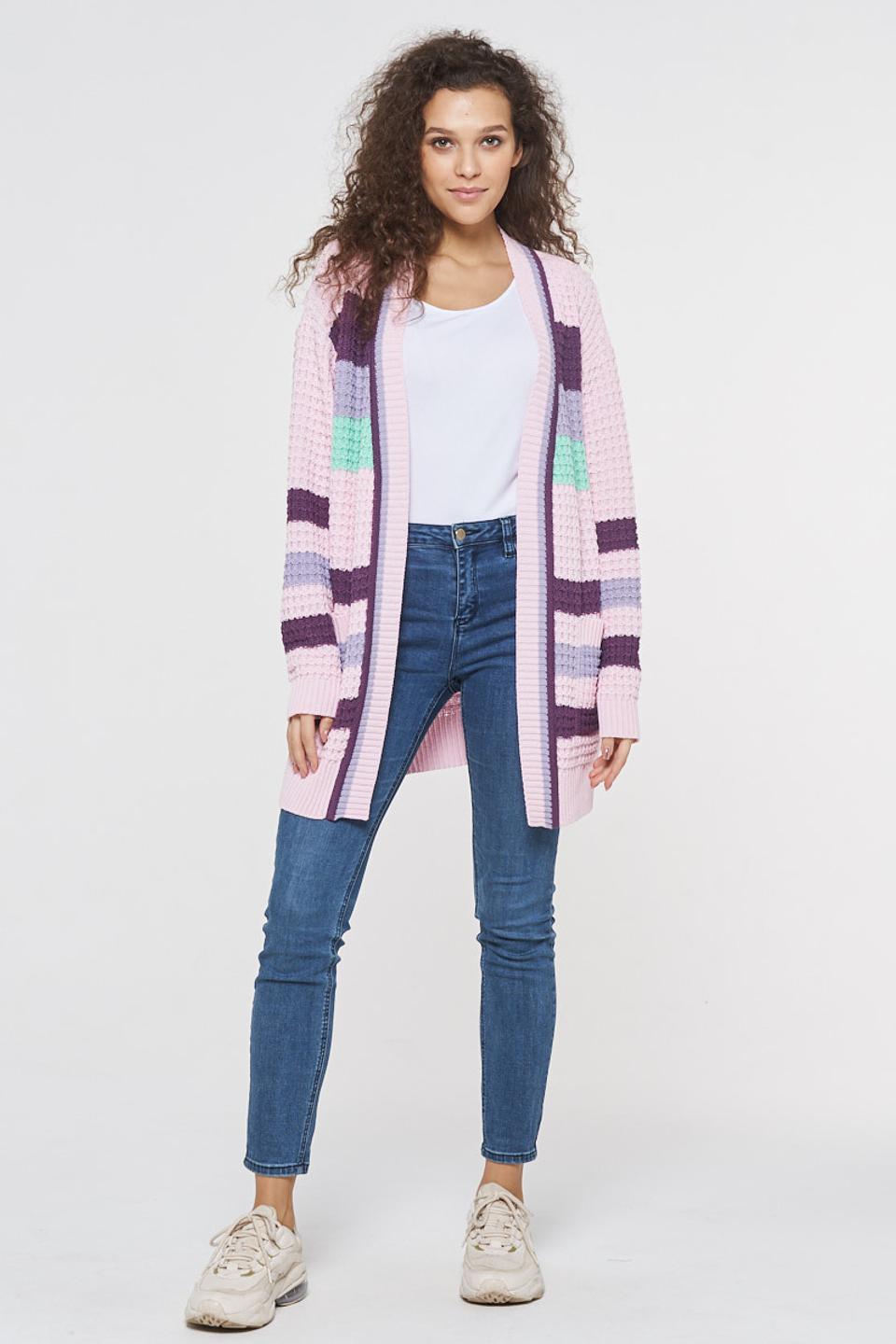 Кардиган VAY в полоску