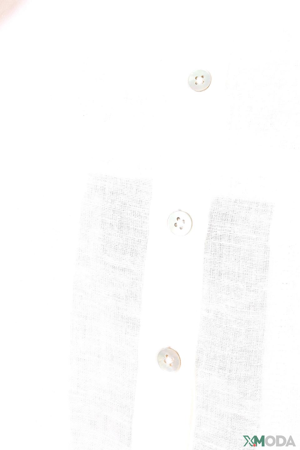 Блуза Olsen с рукавами-воланами белая