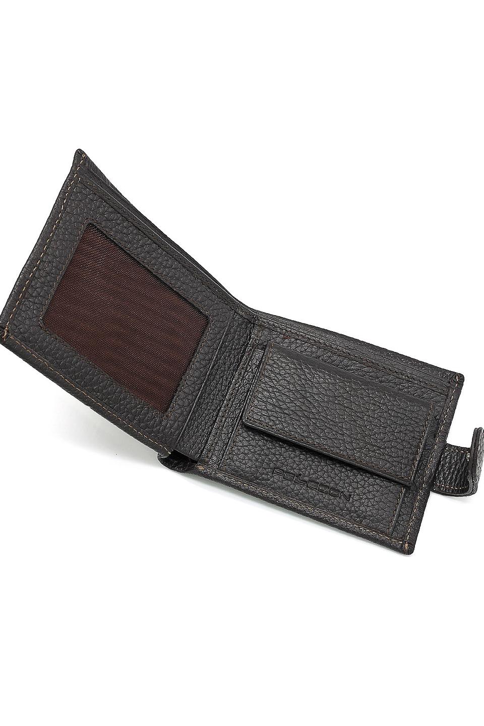 Кошелек Pellecon мужской чёрный