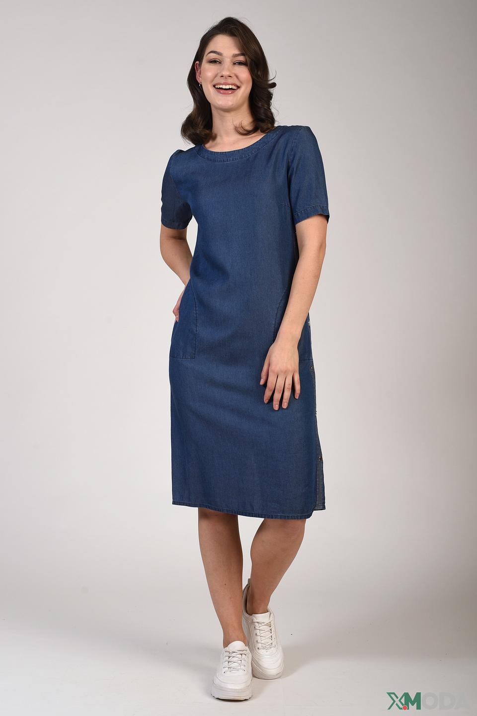 Платье Pezzo деним