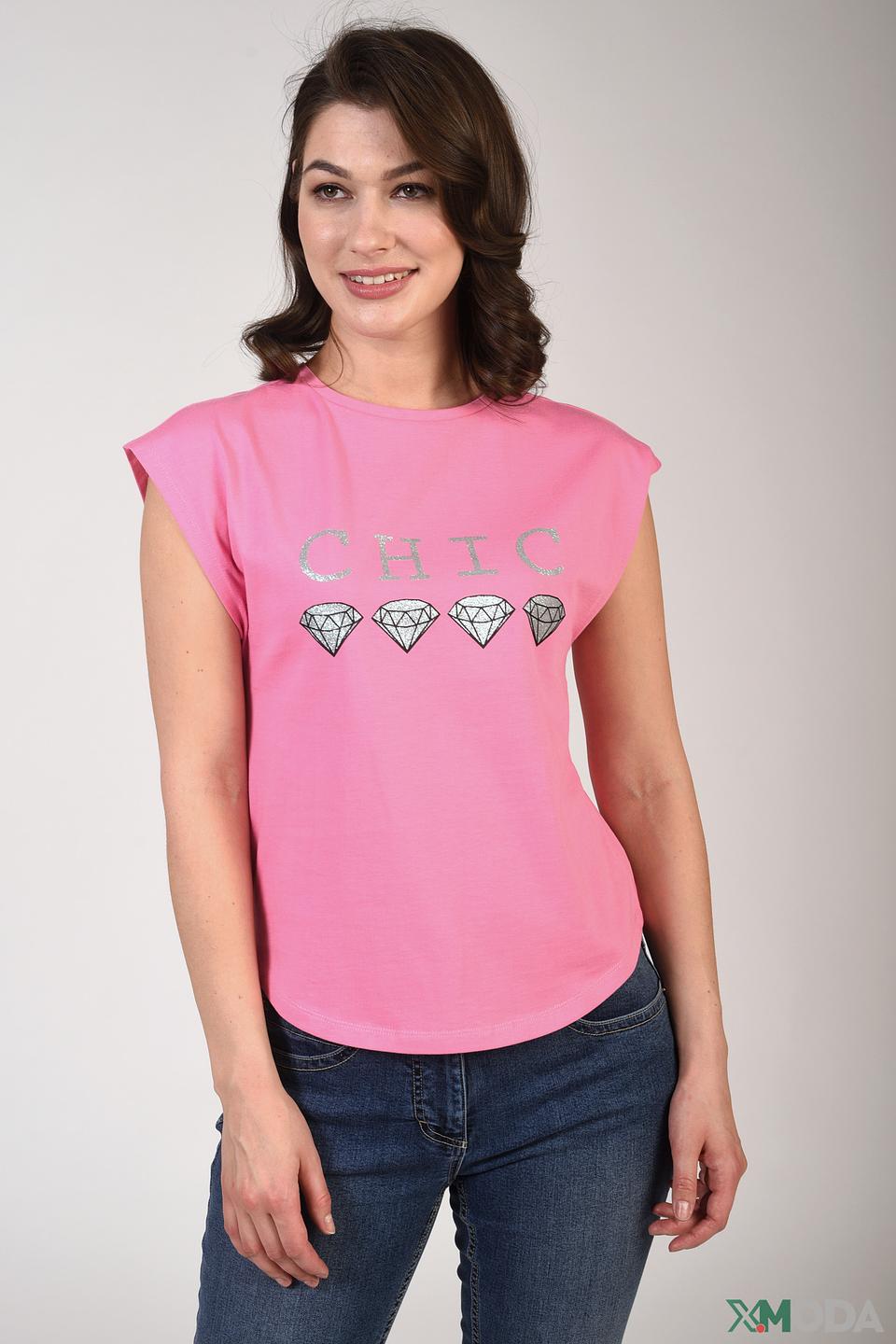 Футболка Pezzo с принтом Chic