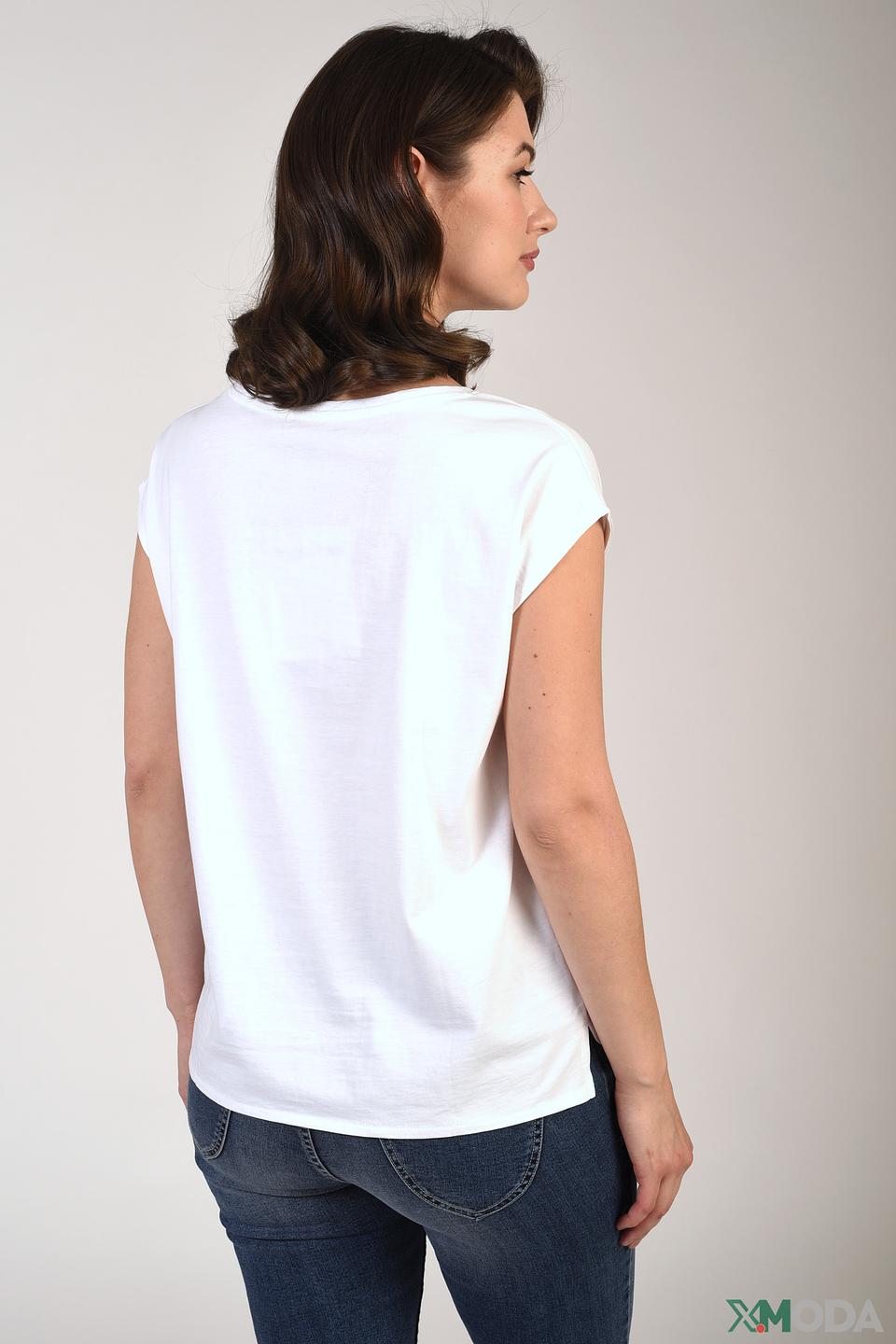 Футболка Pezzo с блестящей звездой