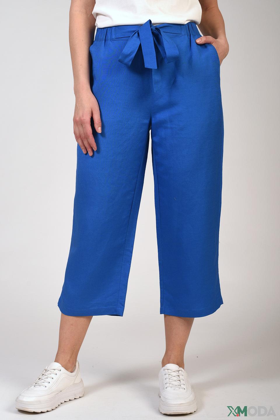 Брюки Pezzo кюлоты синие