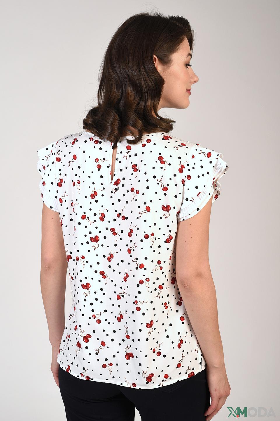 Блуза Pezzo с вишнями