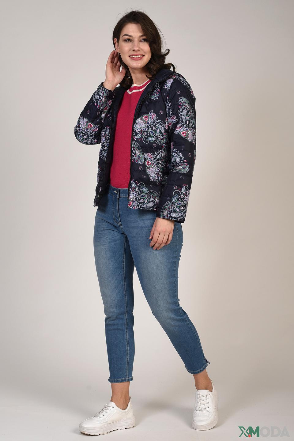 Куртка Pezzo с цветочным принтом